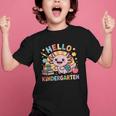 Hello Kindergarten Axolotl Back To School For Kids Graphic Kid T-Shirt