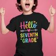 Hello Seventh 7TH Grade Back To School Kids Students Tee Graphic Kid T-Shirt Hello Seventh 7TH Grade Back To School Kids Students Tee Graphic Kid T-Shirt