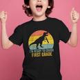 I'm Ready To Crush First Grade Dinosaur Back To School Kids Graphic Kid T-Shirt I'm Ready To Crush First Grade Dinosaur Back To School Kids Graphic Kid T-Shirt