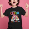 I'm Ready To Crush Kindergarten Unicorn Back To School Girls Graphic Kid T-Shirt