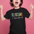 Instructional Assistant Tie Dye Back To School For Work Graphic Kid T-Shirt