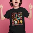My Last First Day Senior 2024 Back To School Class Of 2024 Graphic Kid T-Shirt My Last First Day Senior 2024 Back To School Class Of 2024 Graphic Kid T-Shirt