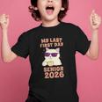 My Last First Day Senior 2026 Cat Back To School Class 2026 Graphic Kid T-Shirt My Last First Day Senior 2026 Cat Back To School Class 2026 Graphic Kid T-Shirt
