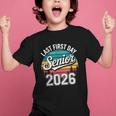 My Last First Day Senior 2026 Vintage Back To School Graphic Kid T-Shirt My Last First Day Senior 2026 Vintage Back To School Graphic Kid T-Shirt