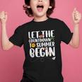 Let The Countdown To Summer Begin Back To School Graphic Kid T-Shirt Let The Countdown To Summer Begin Back To School Graphic Kid T-Shirt