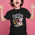 Lunch Lady Magic Cafeteria Worker Back To School Women Girls Graphic Kid T-Shirt Lunch Lady Magic Cafeteria Worker Back To School Women Girls Graphic Kid T-Shirt