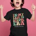 Math Coach In My Back To School Era Women Groovy Graphic Kid T-Shirt Math Coach In My Back To School Era Women Groovy Graphic Kid T-Shirt