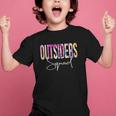 Outsiders Squad Tie Dye Back To School Women Appreciation Graphic Kid T-Shirt Outsiders Squad Tie Dye Back To School Women Appreciation Graphic Kid T-Shirt