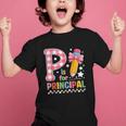 P Is For Principal Back To School Pencil Bow Principal Women Graphic Kid T-Shirt P Is For Principal Back To School Pencil Bow Principal Women Graphic Kid T-Shirt