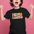 PEIMS Squad Groovy Back To School Women Appreciation Graphic Kid T-Shirt PEIMS Squad Groovy Back To School Women Appreciation Graphic Kid T-Shirt