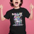Preschool Back To School First Day Girls PreK Rollin Unicorn Graphic Kid T-Shirt Preschool Back To School First Day Girls PreK Rollin Unicorn Graphic Kid T-Shirt
