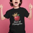 Queen Of Kindergarten Graduation Back To School Girl Graphic Kid T-Shirt Queen Of Kindergarten Graduation Back To School Girl Graphic Kid T-Shirt