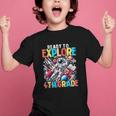 Ready To Explore 4th Grade Boys Astronaut Back To School Graphic Kid T-Shirt