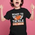 Ready To Tackle 2nd Grade Back To School Kids Football Graphic Kid T-Shirt