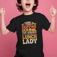 Remember I'm The Lunch Lady Back To School Cafeteria Worker Graphic Kid T-Shirt
