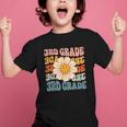 Retro 3rd Grade Daisy Colorful Back To School Third Grade Graphic Kid T-Shirt Retro 3rd Grade Daisy Colorful Back To School Third Grade Graphic Kid T-Shirt