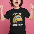 This Is How I Roll School Bus Driver Back To School Graphic Kid T-Shirt This Is How I Roll School Bus Driver Back To School Graphic Kid T-Shirt