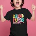 School Nurse Appreciation Day Coquette Bow Back To School Graphic Kid T-Shirt School Nurse Appreciation Day Coquette Bow Back To School Graphic Kid T-Shirt