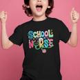 School Nurse Colorful Costume Back To School Nursing Job Graphic Kid T-Shirt School Nurse Colorful Costume Back To School Nursing Job Graphic Kid T-Shirt