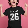 Senior 26 Class Of 2026 Front Back Grad Back To School Graphic Kid T-Shirt Senior 26 Class Of 2026 Front Back Grad Back To School Graphic Kid T-Shirt