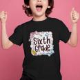 Sixth Grade Back To School For Girls Pink Notebook Graphic Kid T-Shirt Sixth Grade Back To School For Girls Pink Notebook Graphic Kid T-Shirt