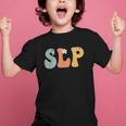 SLP Groovy Women Appreciation Day Hello Back To School Graphic Kid T-Shirt SLP Groovy Women Appreciation Day Hello Back To School Graphic Kid T-Shirt