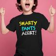 Smarty Pants Alert Nerd & Kids Back To School Graphic Kid T-Shirt Smarty Pants Alert Nerd & Kids Back To School Graphic Kid T-Shirt