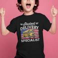 Students Delivery Specialist Back To School Bus Driver Graphic Kid T-Shirt