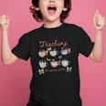 Teaching Is My Cup Of Tea Coquette Bow Floral Back To School Graphic Kid T-Shirt Teaching Is My Cup Of Tea Coquette Bow Floral Back To School Graphic Kid T-Shirt