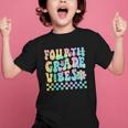 Tie Dye 4th Grade Vibes Fourth Grade Retro Back To School Graphic Kid T-Shirt Tie Dye 4th Grade Vibes Fourth Grade Retro Back To School Graphic Kid T-Shirt