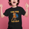 Tung Tung Sahur First Grade Italian Brainrot Back To School Graphic Kid T-Shirt Tung Tung Sahur First Grade Italian Brainrot Back To School Graphic Kid T-Shirt