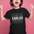 Vintage Eagles High School Go Eagles Pride Back To School Graphic Kid T-Shirt Vintage Eagles High School Go Eagles Pride Back To School Graphic Kid T-Shirt