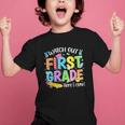 Watch Out First Grade Here I Come Back To School 1st Grade Graphic Kid T-Shirt Watch Out First Grade Here I Come Back To School 1st Grade Graphic Kid T-Shirt