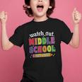 Watch Out Middle School Here I Come Back To School Graphic Kid T-Shirt Watch Out Middle School Here I Come Back To School Graphic Kid T-Shirt