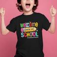 Welcome Back To School School Secretary Life Leopard Graphic Kid T-Shirt Welcome Back To School School Secretary Life Leopard Graphic Kid T-Shirt