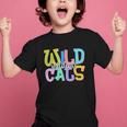 Wildcats School Spirit Groovy Back To School Girls Graphic Kid T-Shirt Wildcats School Spirit Groovy Back To School Girls Graphic Kid T-Shirt