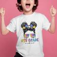 6th Grade Vibes Messy Hair Bun Girl Back To School First Day Graphic Kid T-Shirt 6th Grade Vibes Messy Hair Bun Girl Back To School First Day Graphic Kid T-Shirt