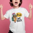 Cool Cartoon Pencil Saying Bruh Back To School Graphic Kid T-Shirt Cool Cartoon Pencil Saying Bruh Back To School Graphic Kid T-Shirt
