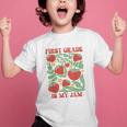 First Grade Is My Jam Boho Floral Strawberry Back To School Graphic Kid T-Shirt First Grade Is My Jam Boho Floral Strawberry Back To School Graphic Kid T-Shirt