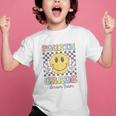 Fourth Grade Dream Team Smile Face Back To School 4th Grade Graphic Kid T-Shirt Fourth Grade Dream Team Smile Face Back To School 4th Grade Graphic Kid T-Shirt