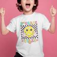Girls 2nd Grade Vibes Smile Face Back To School Second Grade Graphic Kid T-Shirt Girls 2nd Grade Vibes Smile Face Back To School Second Grade Graphic Kid T-Shirt