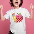 Girls Back To School Apple Toddler First Day Of Preschool Graphic Kid T-Shirt