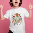 Groovy Fourth Grade Wildflowers Back To School 4th Grade Graphic Kid T-Shirt Groovy Fourth Grade Wildflowers Back To School 4th Grade Graphic Kid T-Shirt