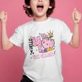 Hello Fourth 4th Grade Leopard Tie Dye Girl Back To School Graphic Kid T-Shirt