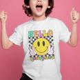Hello Kindergarten Smile Face Back To School Girl Kid Graphic Kid T-Shirt Hello Kindergarten Smile Face Back To School Girl Kid Graphic Kid T-Shirt