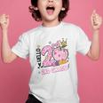 Hello Second 2nd Grade Leopard Tie Dye Girl Back To School Graphic Kid T-Shirt