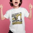 I'm Ready To Dig Kindergarten Back To School Excavator Graphic Kid T-Shirt I'm Ready To Dig Kindergarten Back To School Excavator Graphic Kid T-Shirt