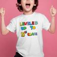 Leveled Up To 5th Grade Back To School Kids Boys Premium Tri-Blend Graphic Kid T-Shirt Leveled Up To 5th Grade Back To School Kids Boys Premium Tri-Blend Graphic Kid T-Shirt