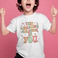 This Librarian Believes In You Groovy Back To School Graphic Kid T-Shirt