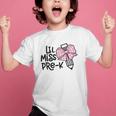 LiL Miss Pre-K Cute Back To School Pink Y2k Coquette Bow Graphic Kid T-Shirt LiL Miss Pre-K Cute Back To School Pink Y2k Coquette Bow Graphic Kid T-Shirt